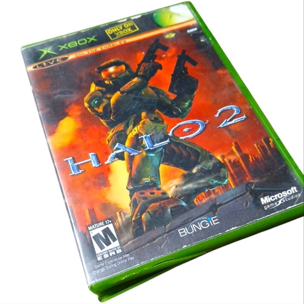 Xbox Halo 2 Case‎ Amd Manual ONLY